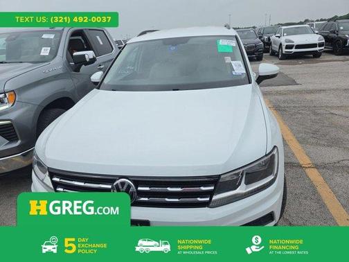 Pure White 2021 Volkswagen Tiguan 2.0T SE