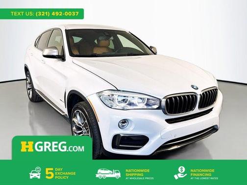 Mineral White Metallic 2018 BMW X6 xDrive35i