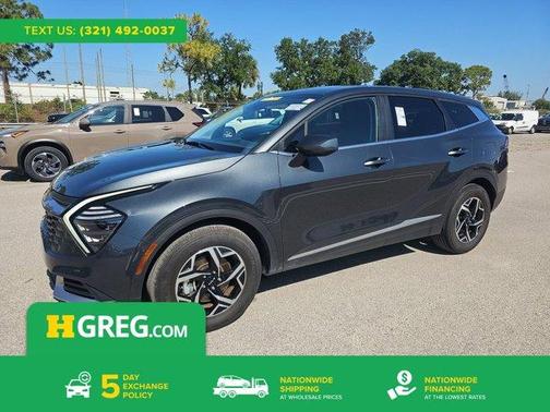 Gravity Gray 2025 Kia Sportage LX