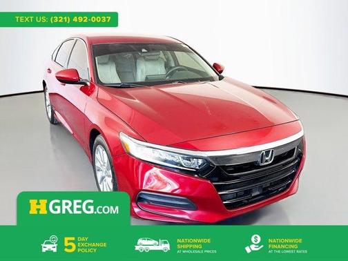 Radiant Red Metallic 2018 Honda Accord LX