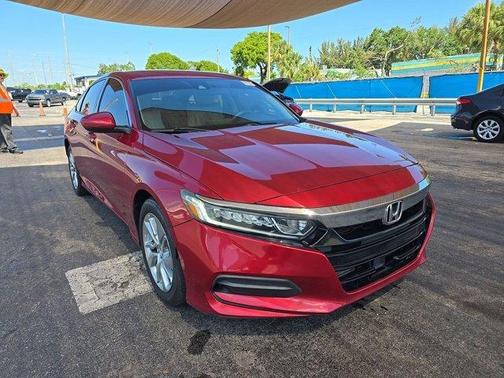 Radiant Red Metallic 2018 Honda Accord LX