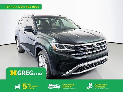 Racing Green 2021 Volkswagen Atlas 3.6 V6 SEL