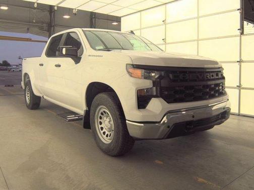Summit White 2025 Chevrolet Silverado 1500 WT