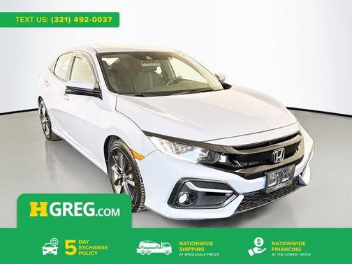 Blue 2021 Honda Civic EX