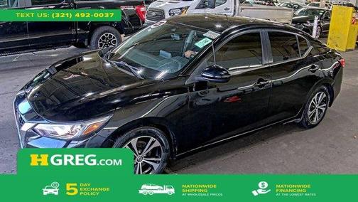 Black 2023 Nissan Sentra SV