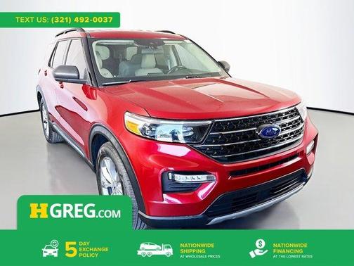 Rapid Red Metallic Tinted Clearcoat 2020 Ford Explorer XLT