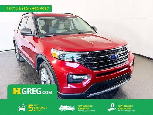 Rapid Red Metallic Tinted Clearcoat 2020 Ford Explorer XLT
