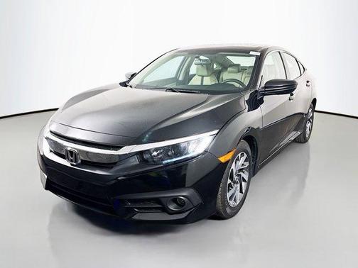 Crystal Black Pearl 2017 Honda Civic EX
