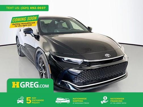 Black 2023 Toyota Crown Limited Sedan