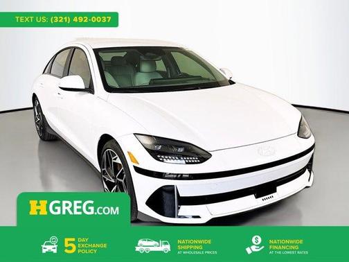 White 2023 Hyundai IONIQ 6 SEL