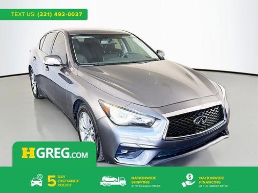 Graphite Shadow 2021 INFINITI Q50 3.0t PURE