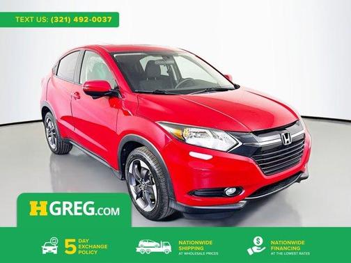 Milano Red 2018 Honda HR-V EX