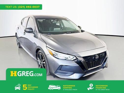 Gun Metallic 2020 Nissan Sentra SR
