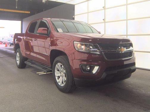 Cajun Red Tintcoat 2020 Chevrolet Colorado LT
