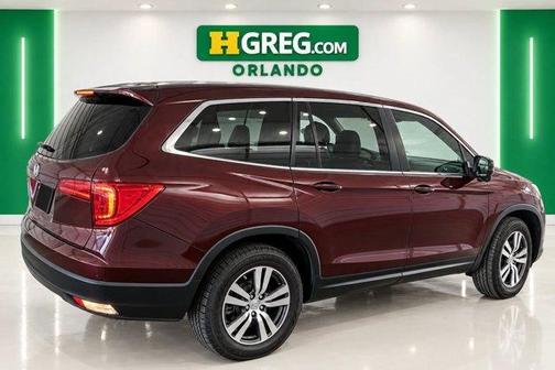Burgundy 2017 Honda Pilot EX-L