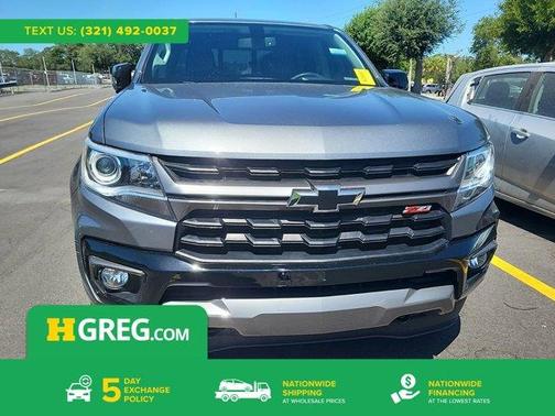Satin Steel Metallic 2022 Chevrolet Colorado Z71