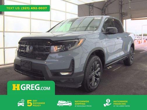 Modern Steel Metallic 2024 Honda Ridgeline Sport