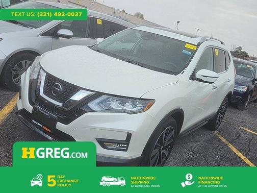 White 2020 Nissan Rogue SL