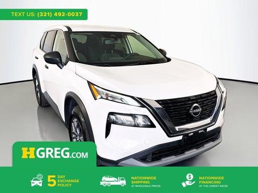 Glacier White 2022 Nissan Rogue S