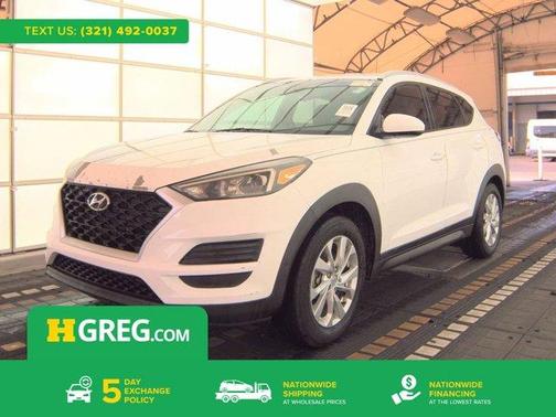 Dazzling White 2019 Hyundai TUCSON Value