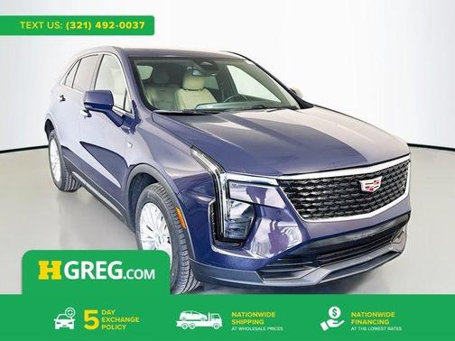 Midnight Sky 2024 Cadillac XT4 Luxury