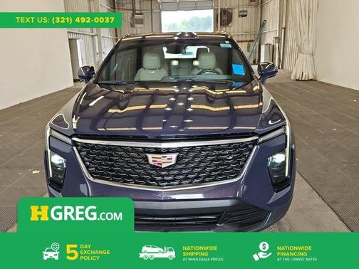 Midnight Sky 2024 Cadillac XT4 Luxury