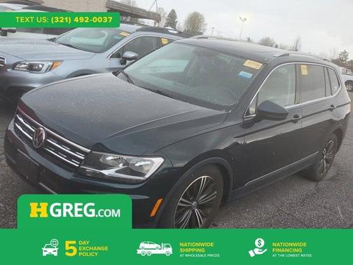 Dark Moss Green Metallic 2018 Volkswagen Tiguan 2.0T SEL