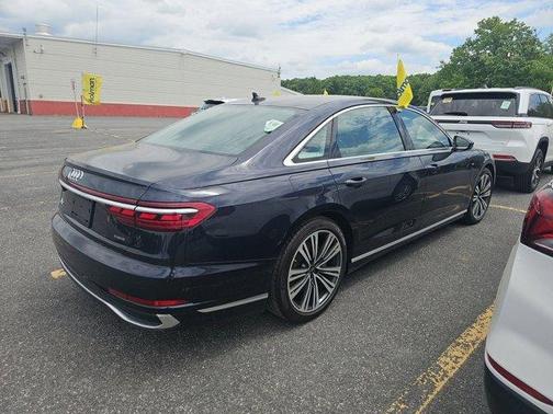 Firmament Blue Metallic 2023 Audi A8 L 55