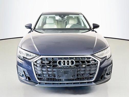 Firmament Blue Metallic 2023 Audi A8 L 55