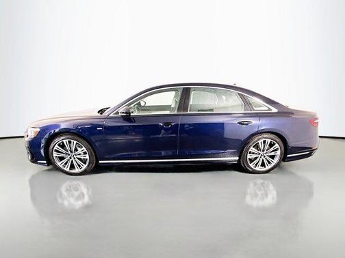 Firmament Blue Metallic 2023 Audi A8 L 55