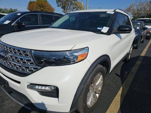 Oxford White 2020 Ford Explorer Limited