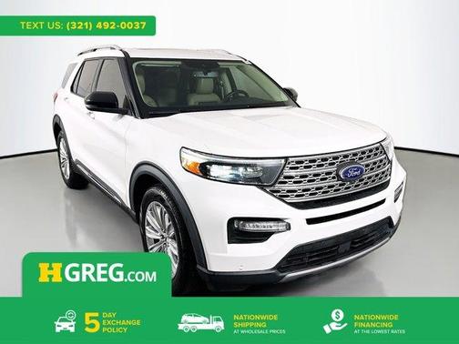 Oxford White 2020 Ford Explorer Limited