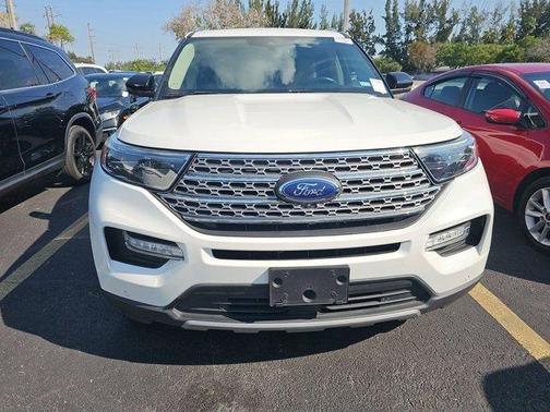 Oxford White 2020 Ford Explorer Limited