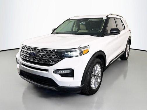 Oxford White 2020 Ford Explorer Limited