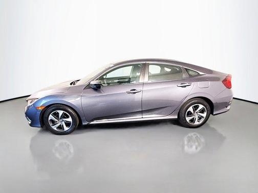 Modern Steel Metallic 2021 Honda Civic LX