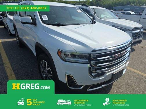 Summit White 2022 GMC Acadia SLE