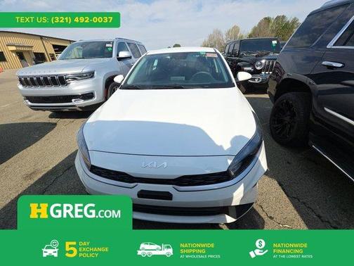 Clear White 2023 Kia Forte LX