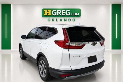 Platinum White Pearl 2019 Honda CR-V EX
