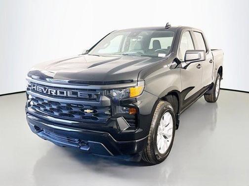 Black 2023 Chevrolet Silverado 1500 Custom