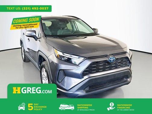 Magnetic Gray Metallic 2023 Toyota RAV4 Hybrid XLE SUV