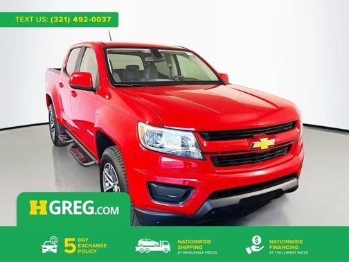 Red 2019 Chevrolet Colorado WT