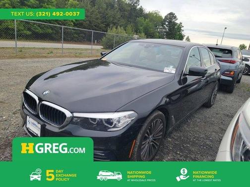 Black Sapphire Metallic 2018 BMW 540 i xDrive