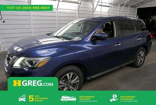 Caspian Blue 2020 Nissan Pathfinder SV