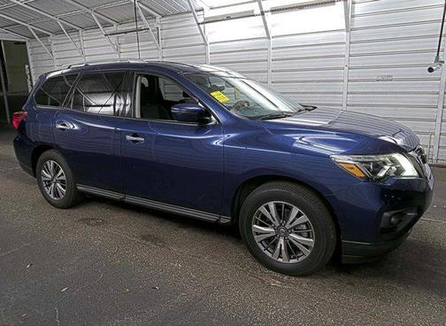 Caspian Blue 2020 Nissan Pathfinder SV