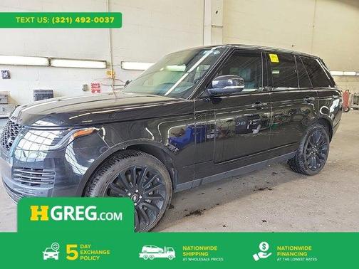 Santorini Black 2018 Land Rover Range Rover Supercharged