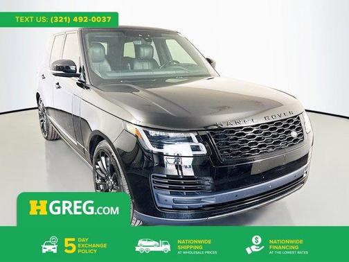 Santorini Black 2018 Land Rover Range Rover Supercharged