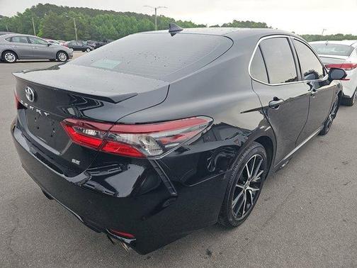 Midnight Black Metallic 2023 Toyota Camry SE
