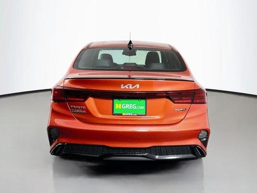 Fire Orange 2022 Kia Forte GT-Line