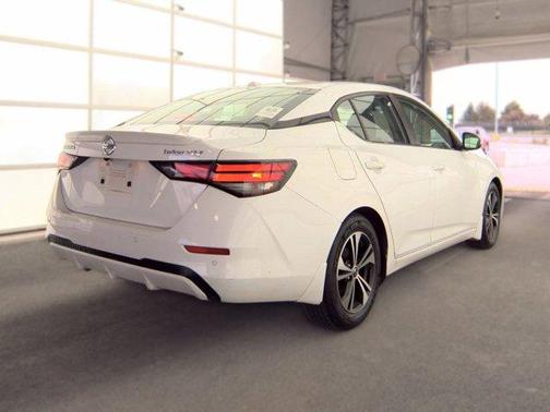 Cloud White 2021 Nissan Sentra SV