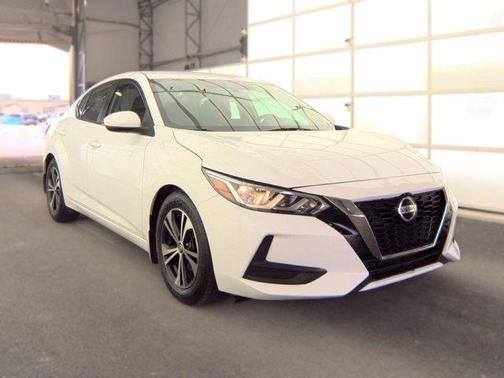 Cloud White 2021 Nissan Sentra SV